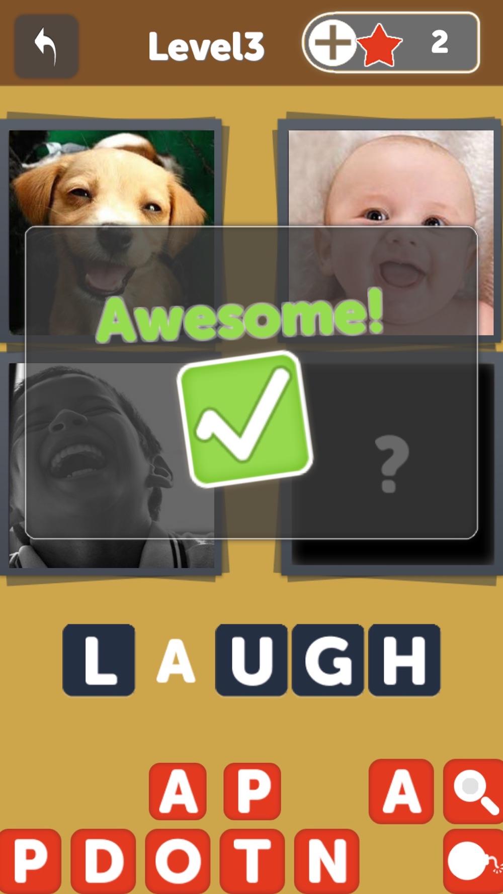 OMG Guess What - Pics to puzzle Quiz, find 1 word from 4 picture in this free family pic game Free Download for iPhone -