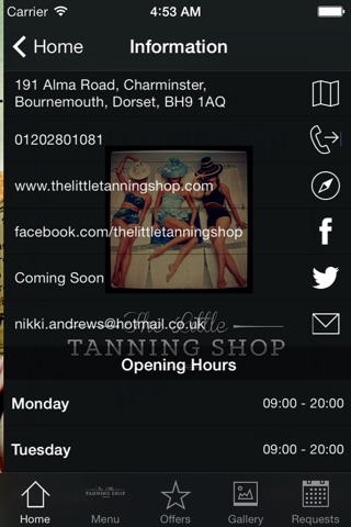 The Little Tanning Shop Bournemouth screenshot 2