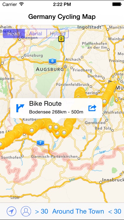 Germany Cycling Map screenshot-3