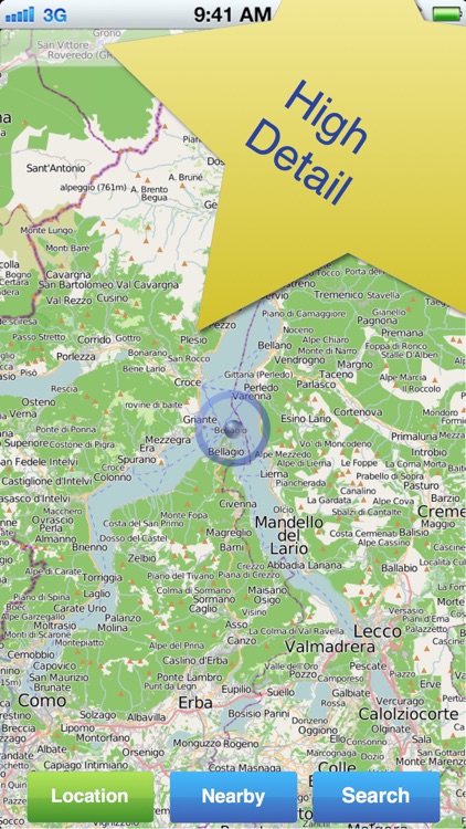 Lake Como No.1 Offline Map