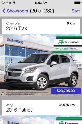 Sherwood Chevrolet Commercial Service DealerApp screenshot 2