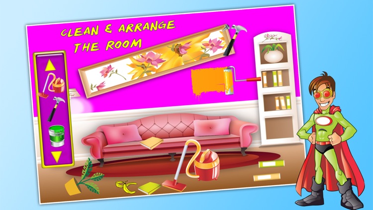 Baby Full House Fix & Cleanup - Play and Have Fun For Kids screenshot-3