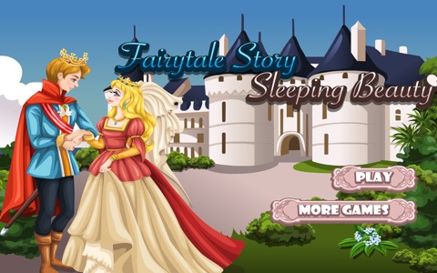 Fairytale Story Sleeping Beauty - romantic puzzle game with prince and princess screenshot 2