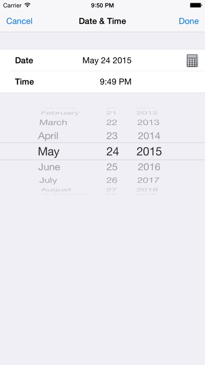 Now - Date Countdown