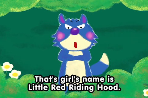 Little Red Riding Hood (FREE)   - Jajajajan Kids Songs & Coloring picture books series screenshot 3