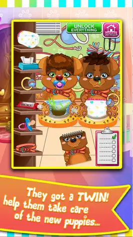 Game screenshot Mommy's Newborn Baby Pet Doctor Salon - my new puppy twins spa games! hack