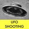 The primitive shooting game which just shoots a falling UFO down by a missile