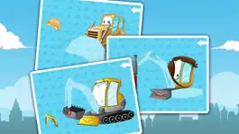 Game screenshot Big machines and trucks puzzles for young boys apk