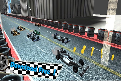 `GT Formula racing car 3D screenshot 2