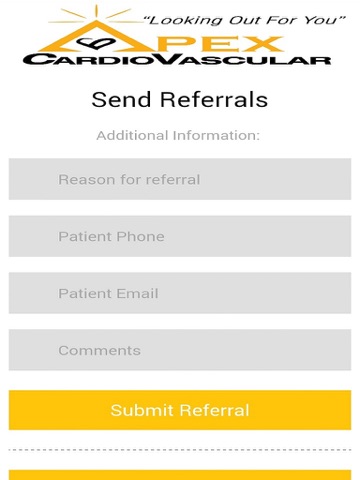 Screenshot #5 pour APEX Cardiovascular Referrals