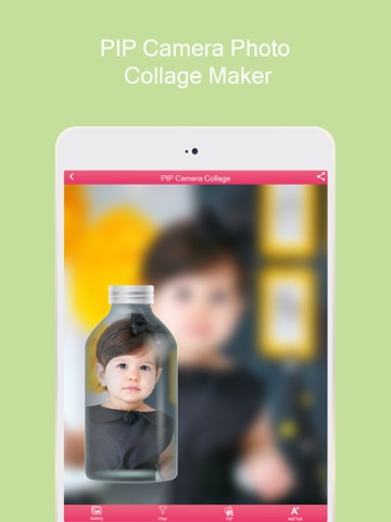 PIP Camera Photo Collage Maker iPad screenshot 4 - Photo & Video app