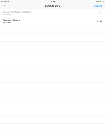 Screenshot #4 pour DOCX to DOC