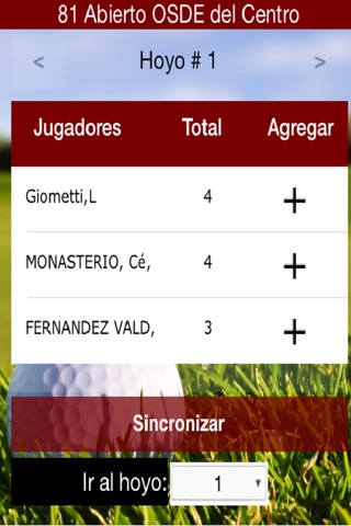 Plus+Golf Scoring screenshot 2