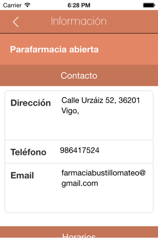 Parafarmacia Bustillo screenshot 2