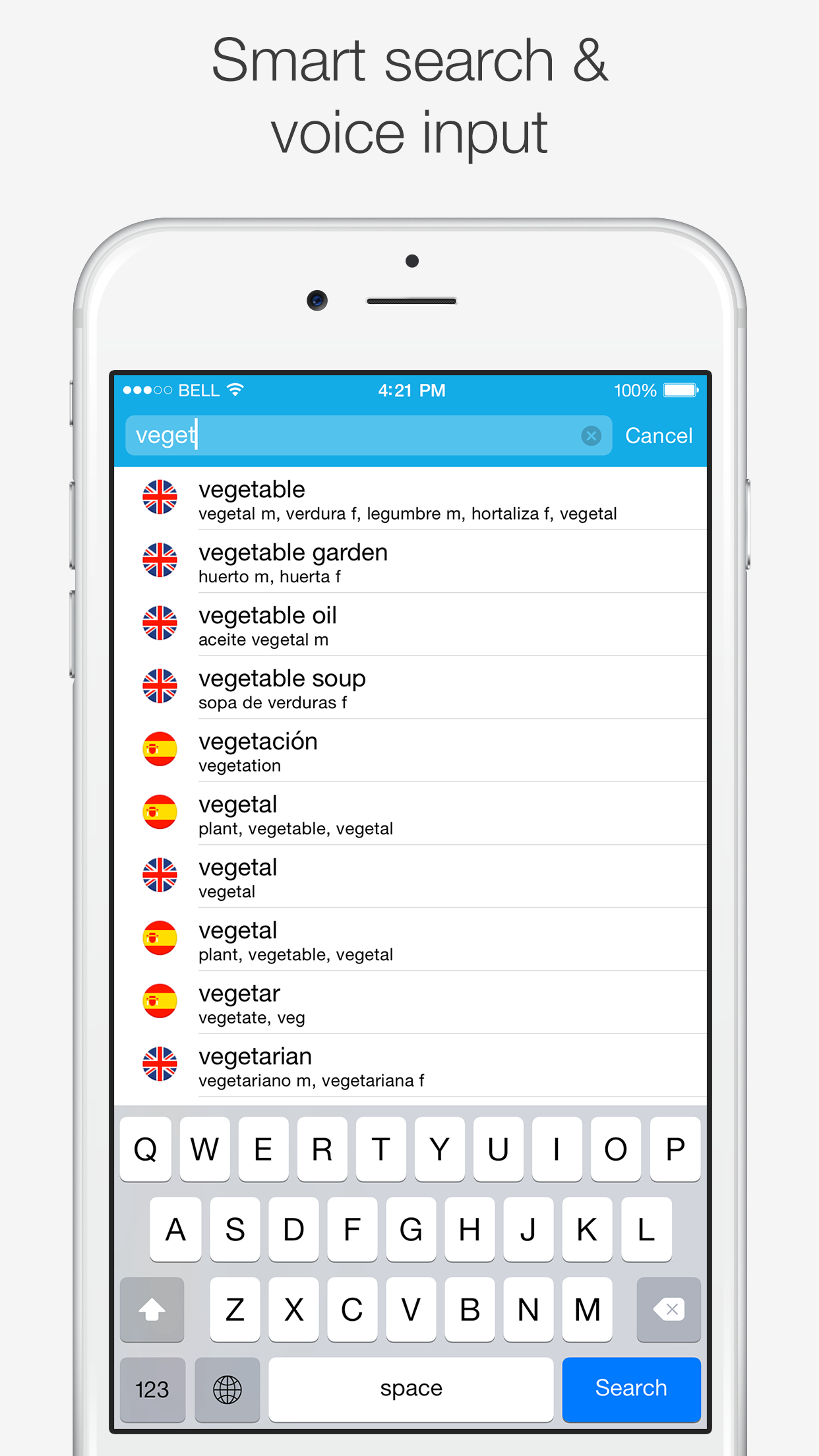 Spanish — English Dictionary screenshot 5