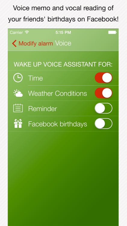 Genius Alarm- Weather Smart Alarm Clock, Set up wake-up alarms according to the weather forecast! screenshot-4