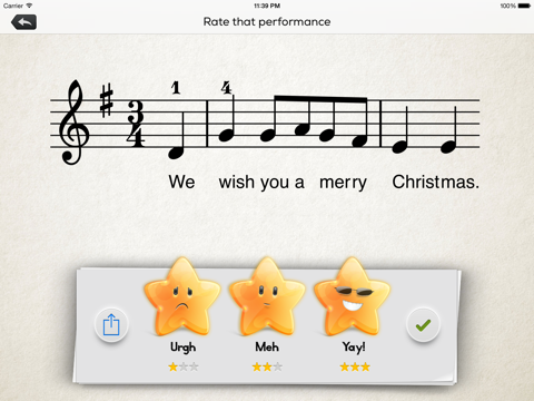 We Wish You A Merry Christmas - Intermediate version from Yohondo screenshot 4