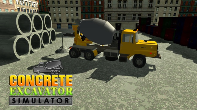 Concrete Excavator Tractor 3D(圖4)-速報App