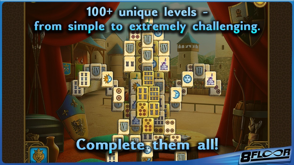 #4. Mahjong Royal Towers Free (iOS) 由: 8Floor
