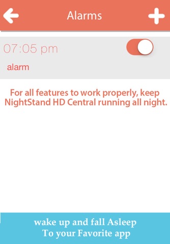 Night Stand HD - Free Music Alarm Clock with Weather & Sleep Timer screenshot 4