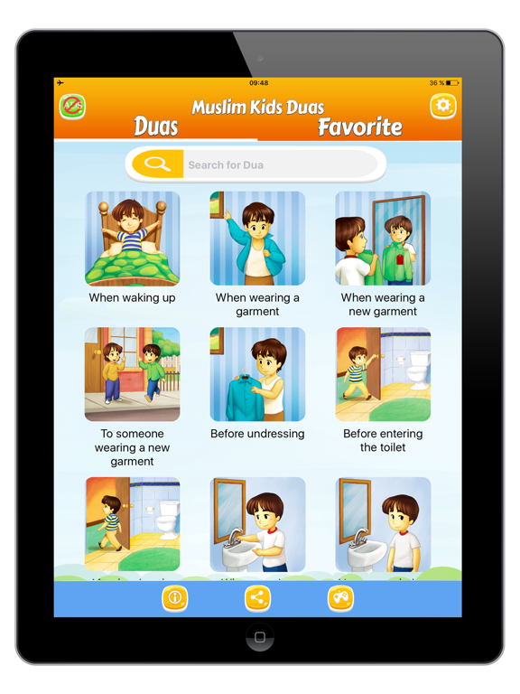 Daily Duas for Kids - Dua Series with Arabic Audio