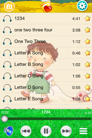 Kids songs, Children song, 英语儿歌 screenshot 2