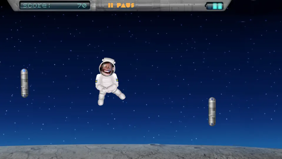 Screenshot von Chicobanana - Space Pong auf dem iPhone 3