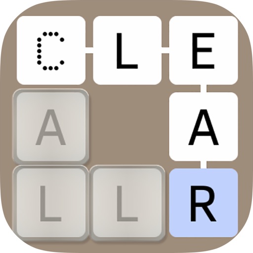 Clear Letters - Word Game Puzzle icon