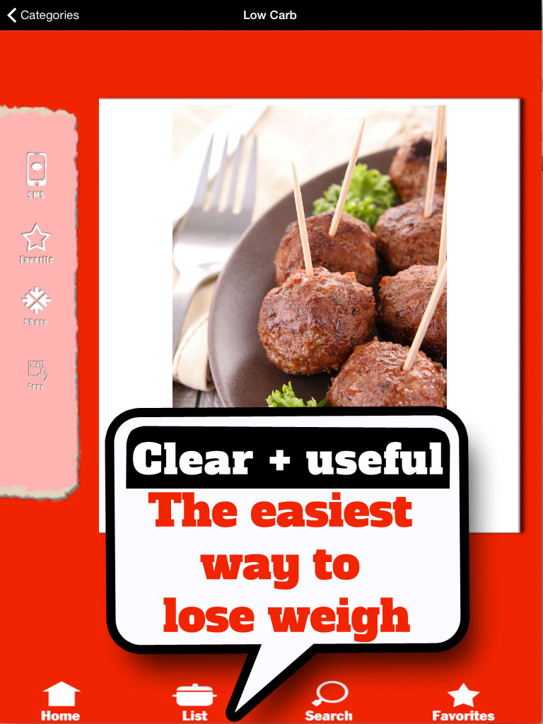 Low Carb Food List - Foods with almost no carbohydrates