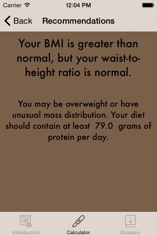 BMI & Body Fat Percentage Calculator screenshot 3