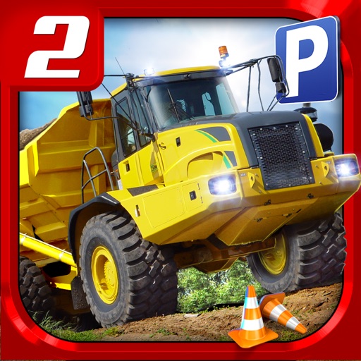 Mining Trucker Parking Simulator a Real Digger Construction Truck Car Park Racing Games Icon