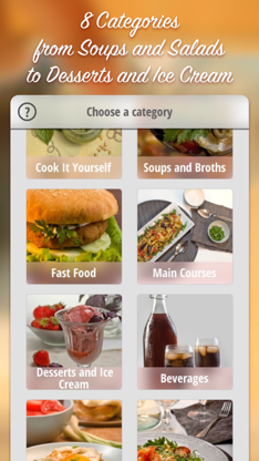Cooking Fever Cookbook screenshot 1