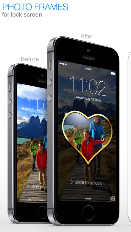 DIY Wallpaper Frames ( SCREEN : for Lock Screen & Home Screen )