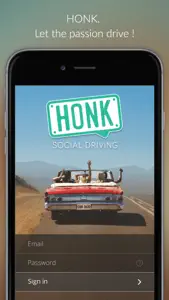 HONK - Social Driving screenshot #1 for iPhone