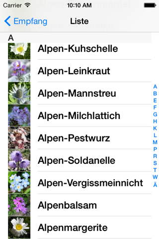 Mountain Flowers Guide (Alps) screenshot 3