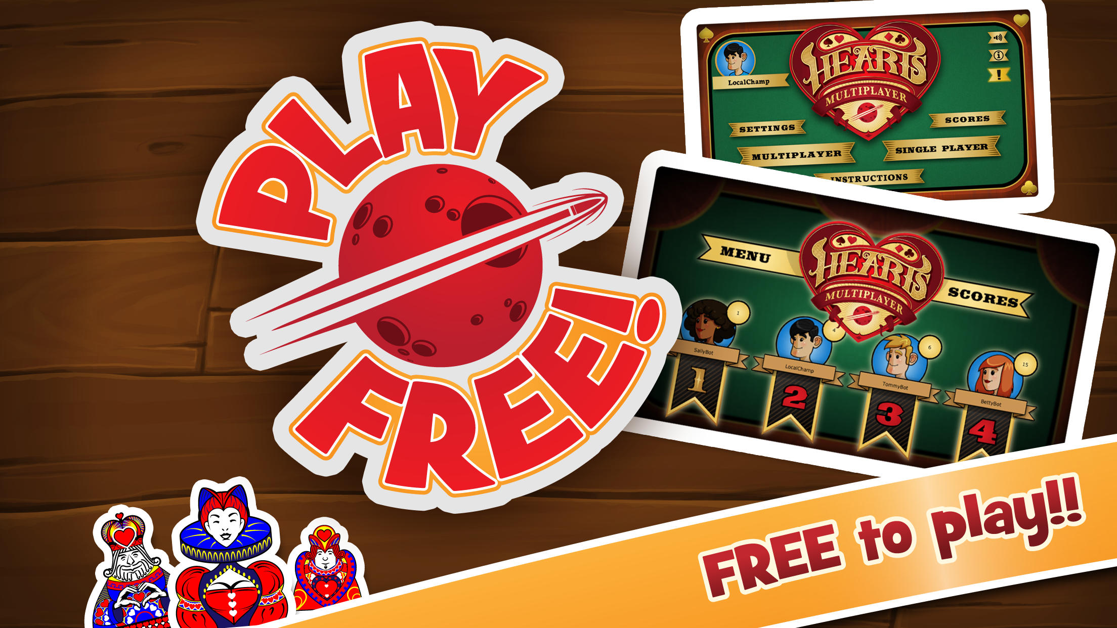 Hearts Multiplayer HD screenshot 4