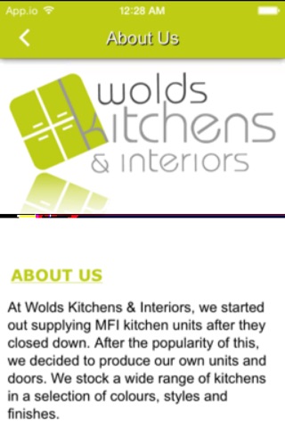 Wolds Kitchens screenshot 2