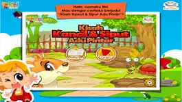 Game screenshot Kancil dan Siput Adu Pintar - Buku Cerita Anak Interaktif mod apk