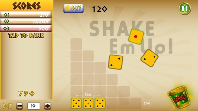 Screenshot #2 pour La Farkle d'Athéna - gratuit Casino Dice Game