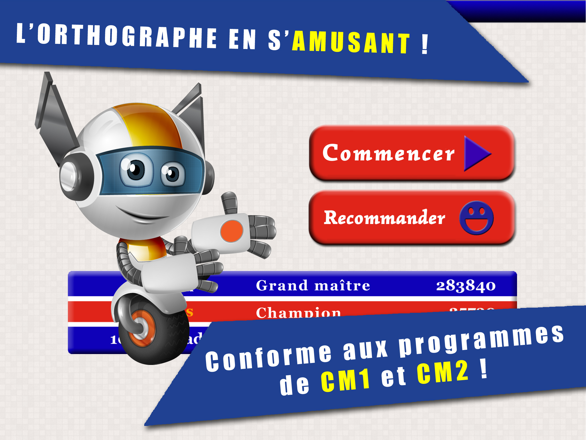 Orthographe - Francais CM1 & CM2 - ObjectifZeroFaute