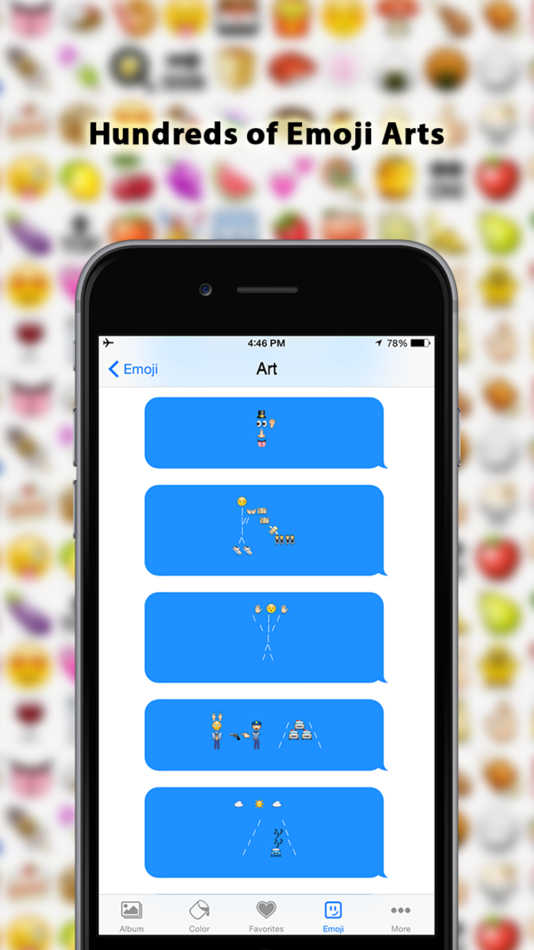 #4. Emoji - Free Color Emojis stickers for whatsapp, Facebook, Messages & Email (iOS) 由: Romman Smart Applications LLC