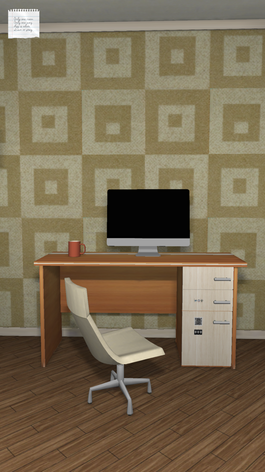 #4. The Impossible Room - The Most Difficult Room Escape, Hidden Object and Point and Click Adventure Game - Plan Your Way to Leave this Trap with Full of Tricky Riddles (iOS) By: Maruf Nebil Ogunc