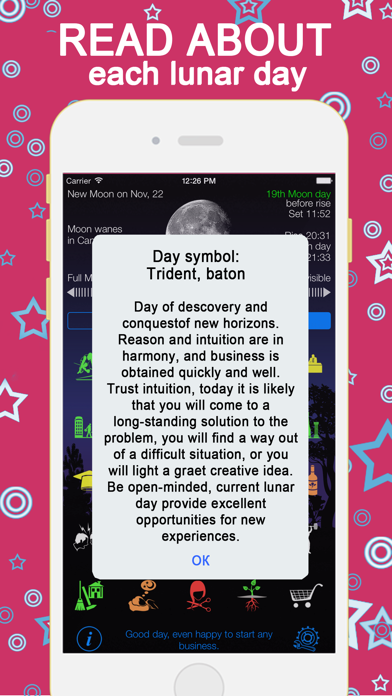 Lunarist Lunar calendar. Horoscope & astrology Screenshot