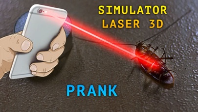 How to cancel & delete Simulator Laser 3D Joke from iphone & ipad 2