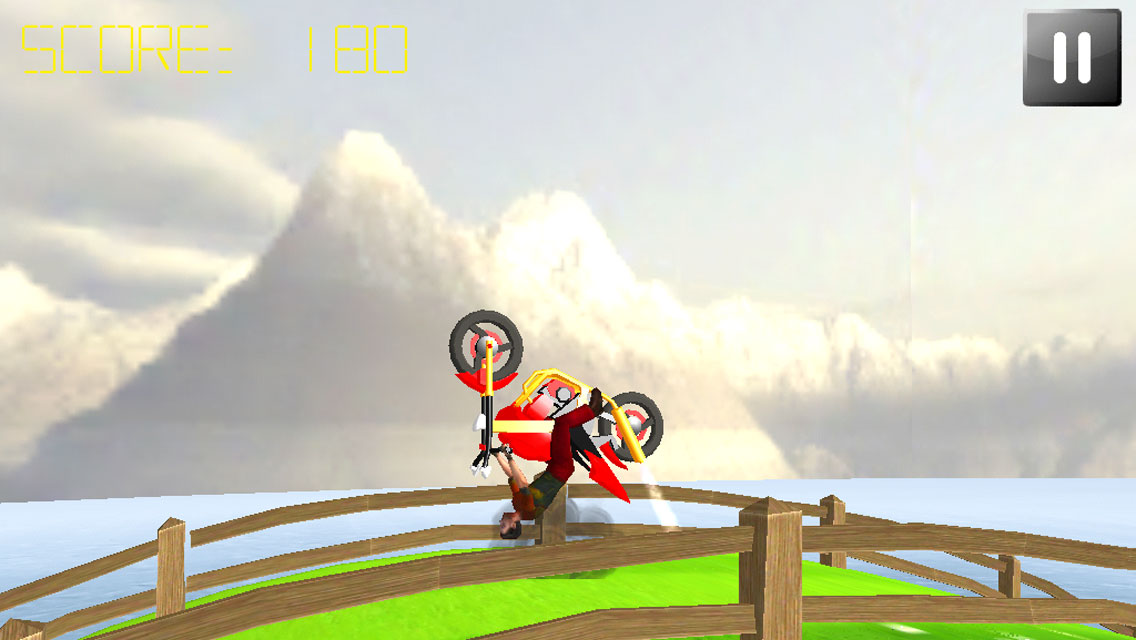 Bike Stunt Man Crazy Heights screenshot 4