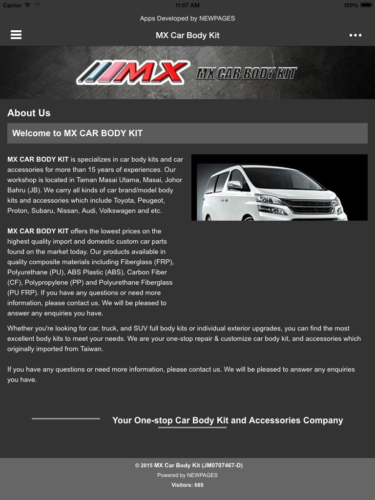 MX Car Body Kit