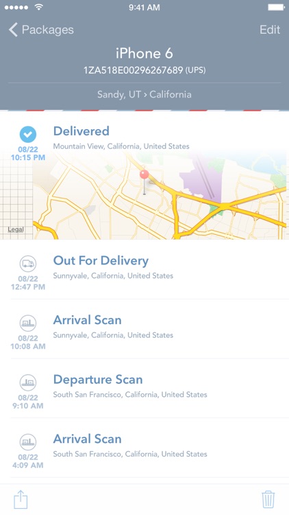 Delivered! – Package Tracking Made Simple