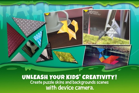 Kids Learning Puzzles: Halloween - Tangram Building Blocks Make Your Brain Popのおすすめ画像2