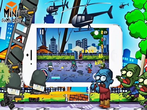 Screenshot #4 pour Police Zombie LV1 Attack 2