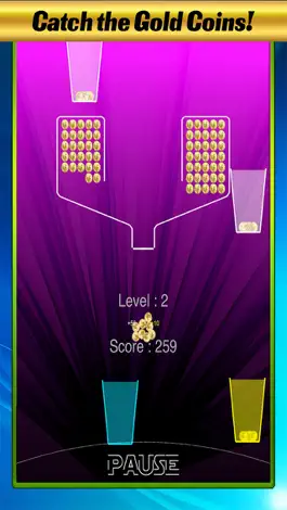 Game screenshot Gold Coin Cup Dropper Puzzle Challenged Free Games apk